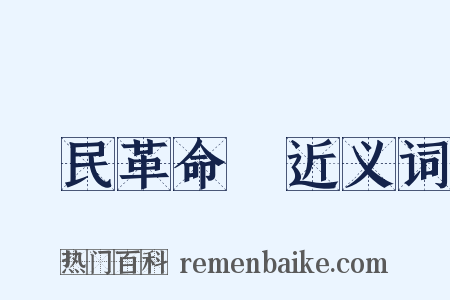 國民革命軍近义词是什么意思的图片